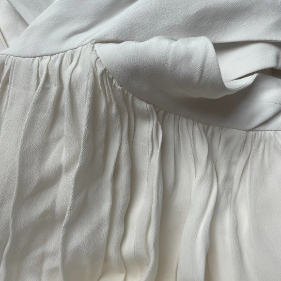 NWOT Proenza Schouler Ivory Gown Small Romantic Flowing Wedding Dress - Picture 10 of 13